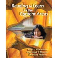 Student Resource Center, InfoTrac? Instant Access Code for Richardson/Morgan/Fleener's Reading to Learn in the Content Areas