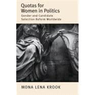 Quotas for Women in Politics Gender and Candidate Selection Reform Worldwide