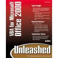 Visual Basic for Applications for Office 2000: Unleashed