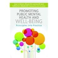 Promoting Public Mental Health and Well-Being