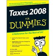 Taxes 2008 For Dummies<sup>®</sup>