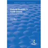 Cultural Diversity in Trade Unions: A Challenge to Class Identity?: A Challenge to Class Identity?