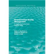 Environmental Quality Management: An Application to the Lower Delaware Valley