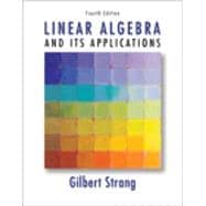 Linear Algebra and Its Applications
