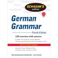 Schaum's Outline of German Grammar, 4ed