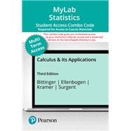MyLab Math with Pearson eText (up to 24 months) + Print Combo Access Code for Calculus & Its Applications