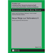 Neue Wege zur Verbvalenz II