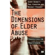 The Dimensions of Elder Abuse