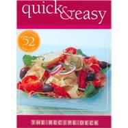 The Recipe Deck: Quick & Easy