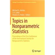 Topics in Nonparametric Statistics