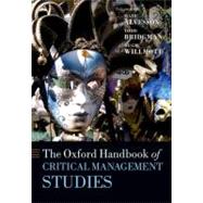 The Oxford Handbook of Critical Management Studies