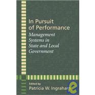 In Pursuit of Performance