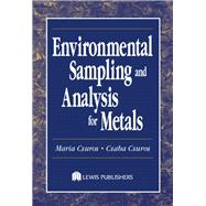 Environmental Sampling and Analysis for Metals