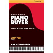 Piano Buyer Model & Price Supplement / Fall 2018