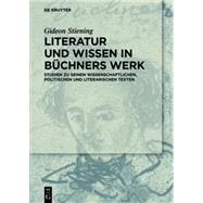 Literatur Und Wissen Im Werk Georg Büchners