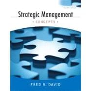 Strategic Management : Concepts