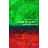 Modern Japan: A Very Short Introduction,9780199235698