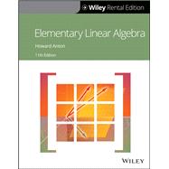 Elementary Linear Algebra, 11th Edition [Rental Edition]