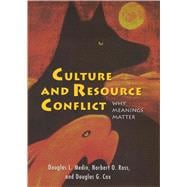 Culture And Resource Conflict