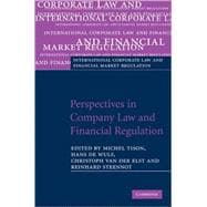 Perspectives in Company Law and Financial Regulation