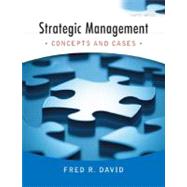 Strategic Management : Concepts and Cases