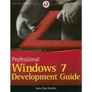 Professional Windows 7 Development Guide