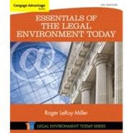 MindTap Business Law, 1 term (6 months) Printed Access Card for Miller’s Advantage Book: Essentials of the Legal Environment Today, 5th