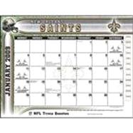NFL New Orleans Saints 2009 Desk Calendar