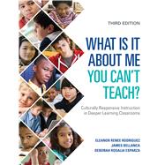 What Is It About Me You Can't Teach?