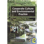 Corporate Culture and Environmental Practice