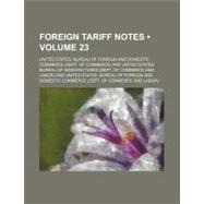 Foreign Tariff Notes