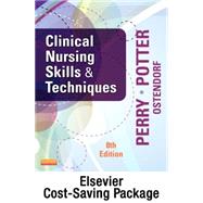 Clinical Nursing Skills & Techniques + Mosby's Nursing Video Skills: Basic & Intermediate Advanced Skills (Book with DVD-ROM)
