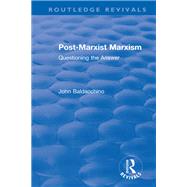 Post-Marxist Marxism