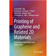 Printing of Graphene and Related 2d Materials