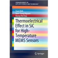 Thermoelectrical Effect in SiC for High-Temperature MEMS Sensors