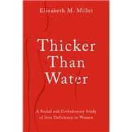 Thicker Than Water A Social and Evolutionary Study of Iron Deficiency in Women