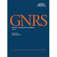 Geriatric Nursing Review Syllabus: A Core Curriculum in Advanced Practice Geriatric Nursing