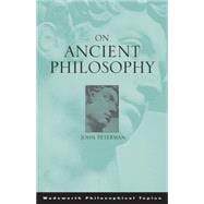 On Ancient Philosophy