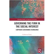 Governing the Firm in the Social Interest