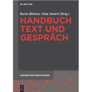 Handbuch Text Und Gesprach