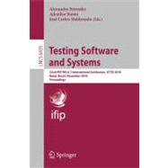 Testing Software and Systems