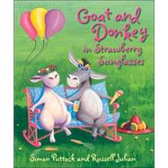 Goat and Donkey in Strawberry Sunglasses