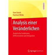 Analysis Einer Veränderlichen