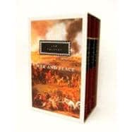 War and Peace 3-Volume Boxed Set; Introduction by R. F. Christian