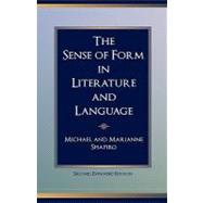 The Sense of Form in Literature and Language