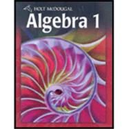Holt McDougal Algebra 1 Student Edition