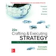 ISE Crafting & Executing Strategy: The Quest for Competitive Advantage: Concepts and Cases