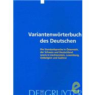 Variantenworterbuch Des Deutschen