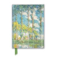 Claude Monet - the Poplars Foiled Journal
