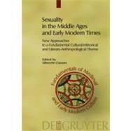 Sexuality in the Middle Ages and the Early Modern Age